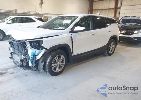 2018 GMC Terrain Sle z USA, uszkodzony, nr VIN 3GKALMEV1JL344422